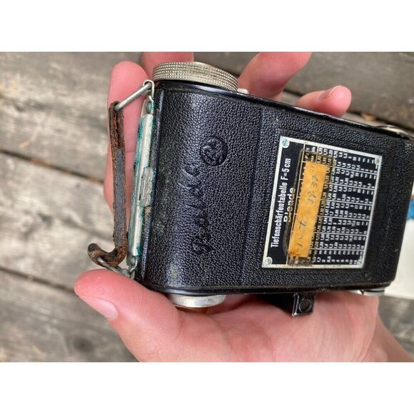 Balda Jubilette Vintage 1938 Folding Camera with 5cm f/2.9 Lens With OG Case - Picture 8 of 16